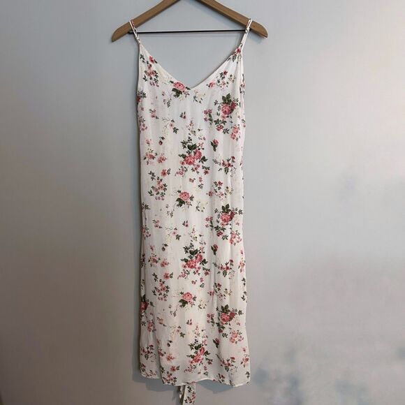 Reformation Dresses & Skirts - Reformation Dietrich Dress White Rose Floral Size 10